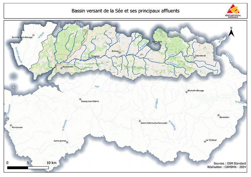 Bassin versant Sée