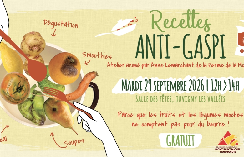 Atelier recettes anti-gaspi