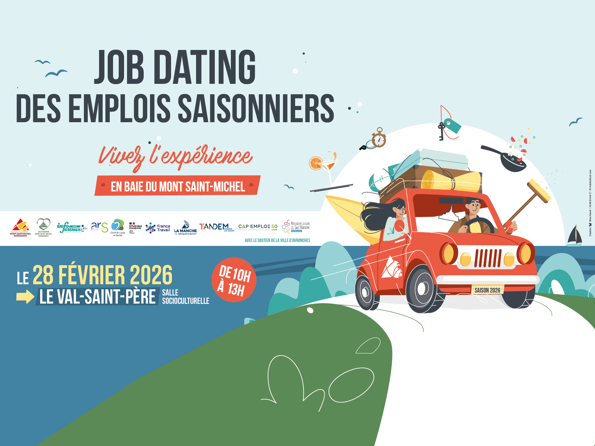 Slide JobDating Avranches Mars2025