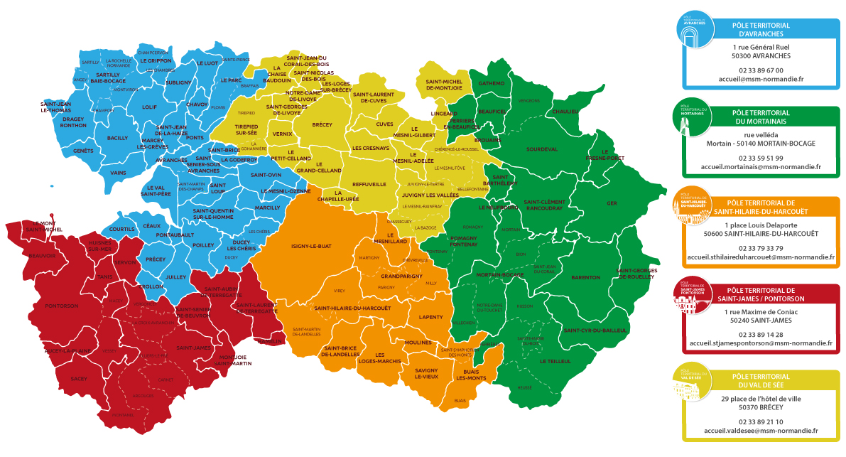 Carte Affiliation Poles
