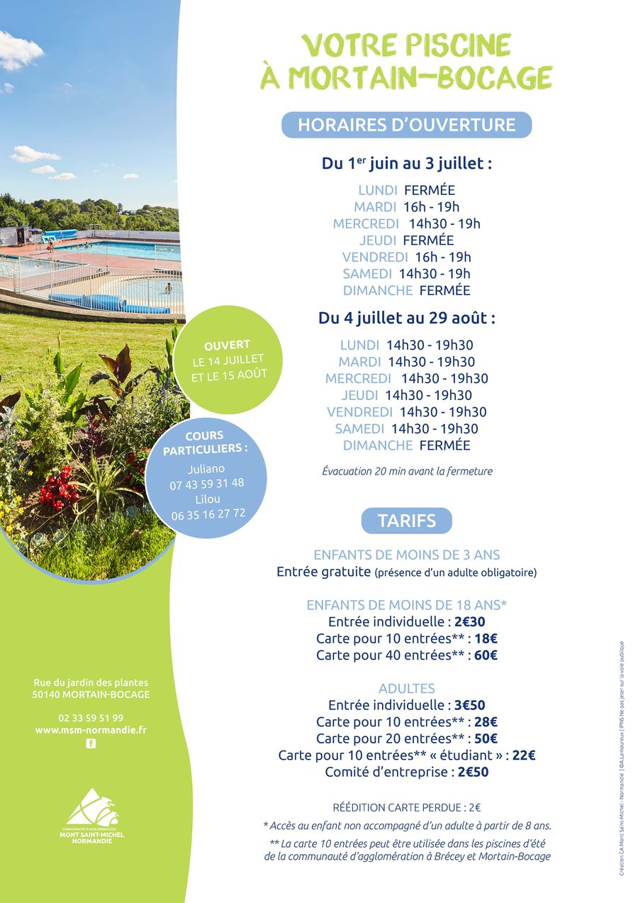 A3 Horaires Tarifs Mortain