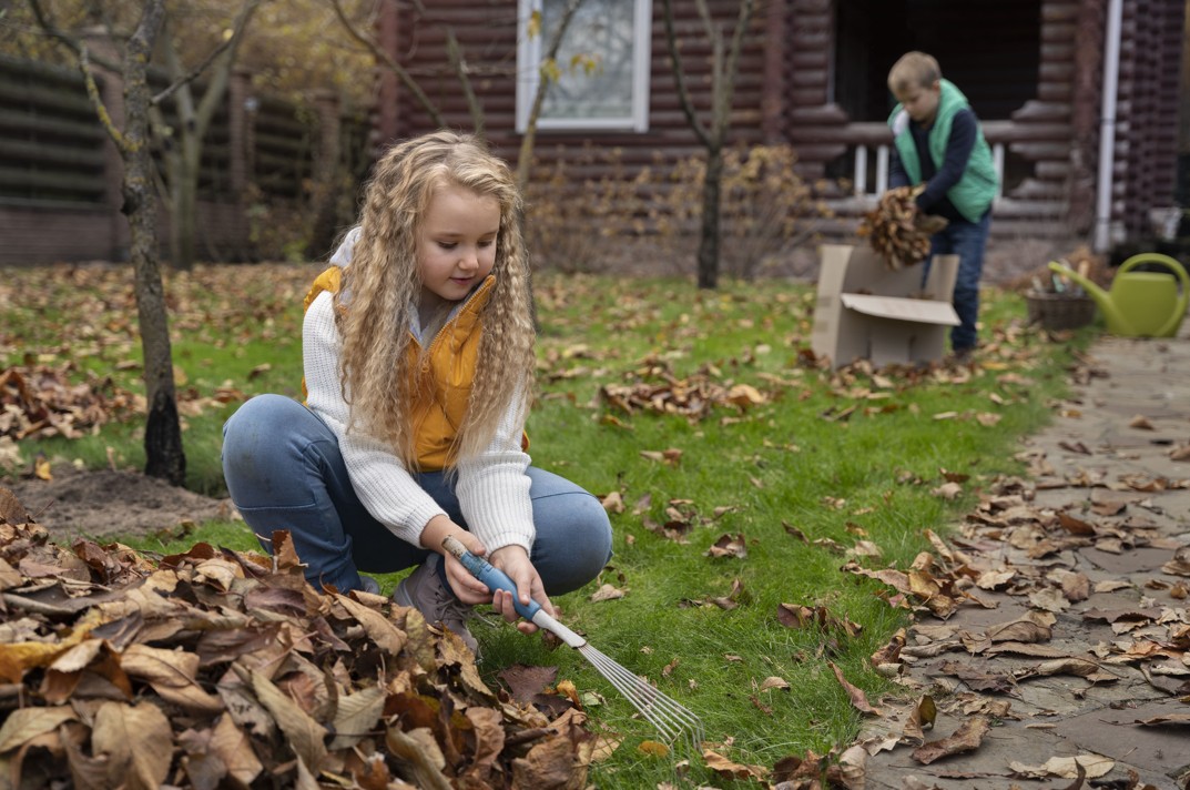 Jardin déchets végétaux