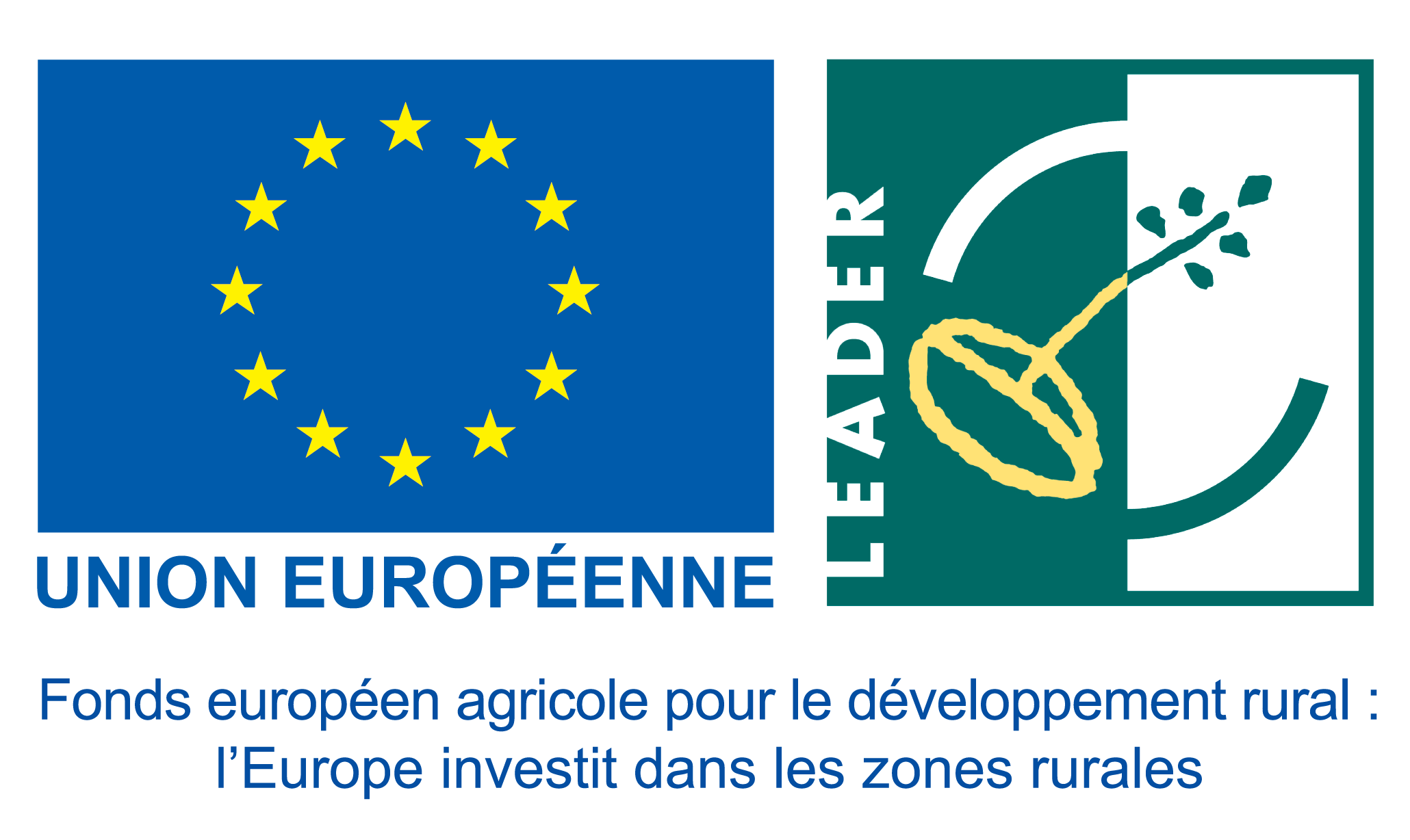 5 Logo UE FEADER LEADER couleur Fond transparent 1