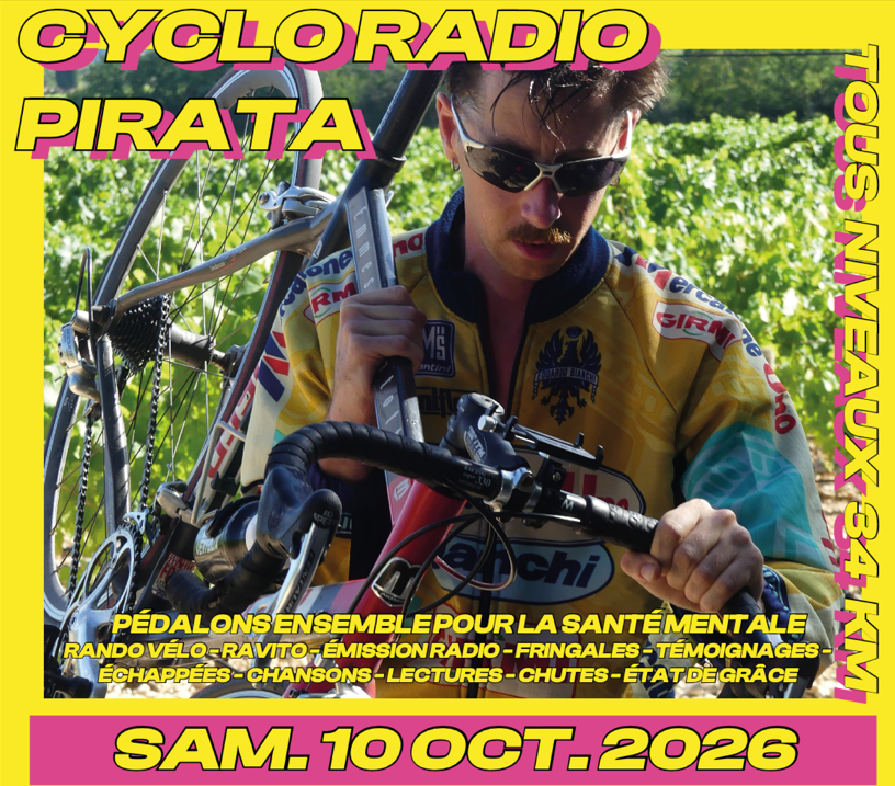 Affiche Cyclo Radio Pirata