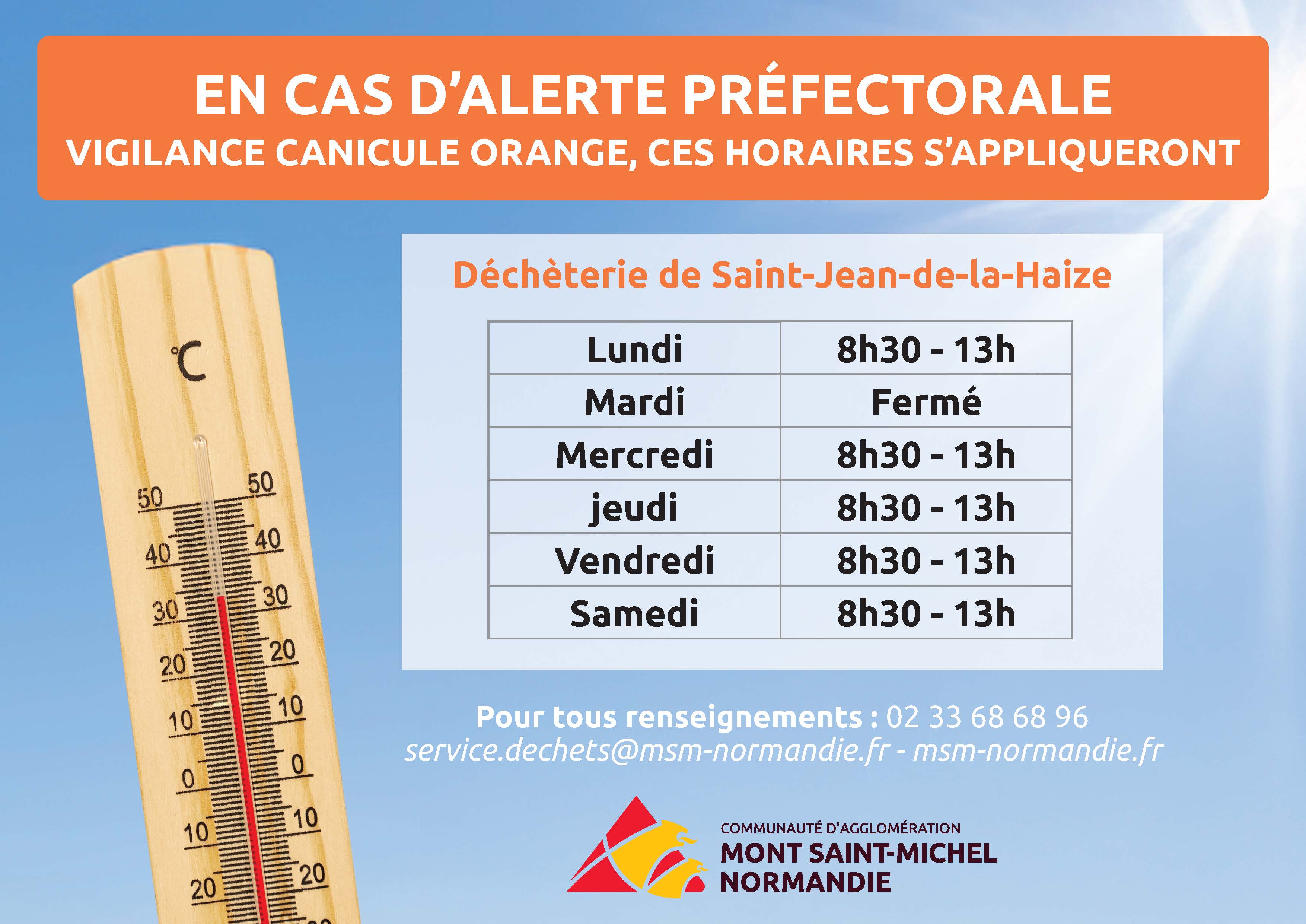 ForteChaleur Decheterie StJeanHaize 1